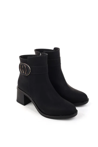 Papuç Sepeti 4272 5 Cm Topuklu Kaymaz Taban Günlük Kadın Bot - Resim 2