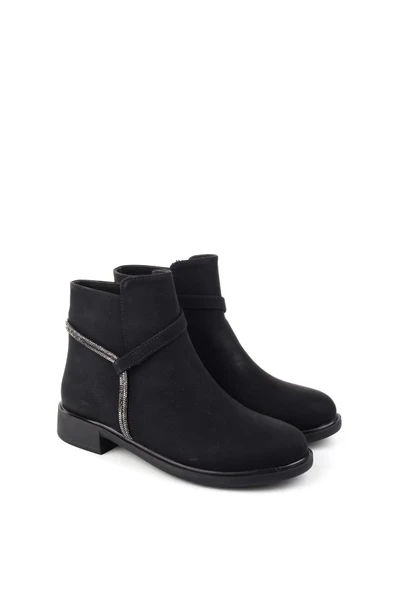 Papuç Sepeti 4196 Fermuarlı Termo Taban Günlük Kadın Bot - Resim 2