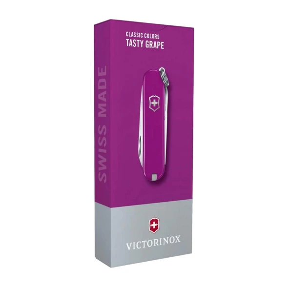 Classic Tasty Grape Mor Çakı -  Victorinox - 0.6223.52G - Resim 2