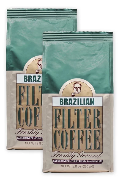 Mehmet Efendi Brazilian Filtre Kahve 250gr - 2 Adet