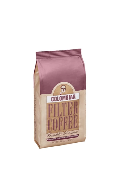 Mehmet Efendi Colombian Filtre Kahve 250gr - Folyo Ambalaj - 12 Adet