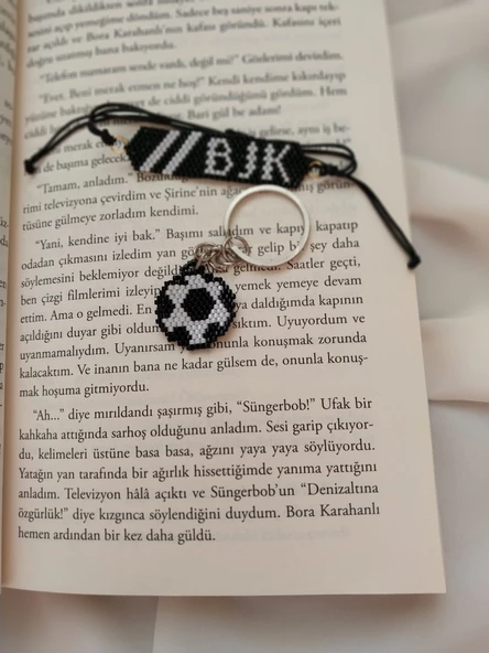 El Yapımı Miyuki Beşiktaş Bileklik Ve Anahtarlık - 4