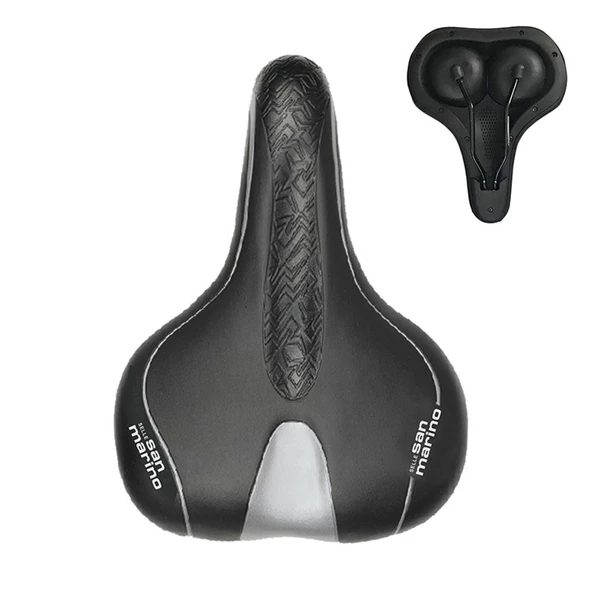 San Marino Geniş Sele Comfort Siyah ürün görseli