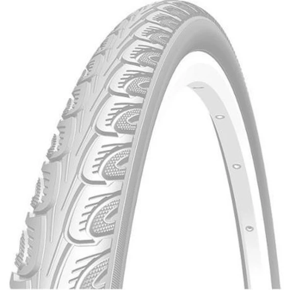 Mitas Rubena 24x1,3/8 Hook Dış Lastik siyah-gri - Resim 2