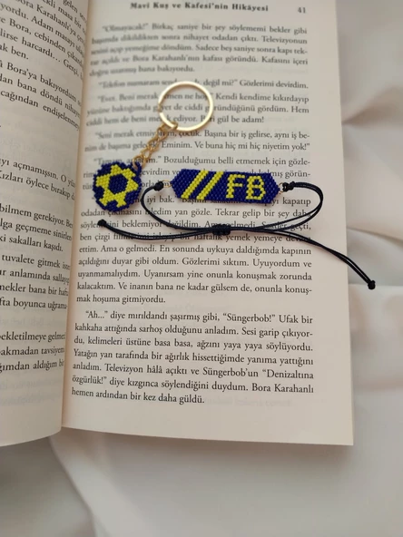 El Yapımı Miyuki Fenerbahçe Bileklik Ve Anahtarlık - 6