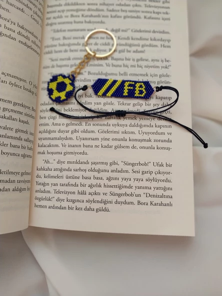 El Yapımı Miyuki Fenerbahçe Bileklik Ve Anahtarlık - 5
