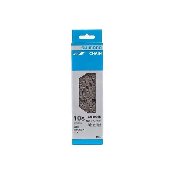 SHIMANO Zincir CN-HG95 HG-X 10-vites 116 bakla Ampul tipi bağlantı pimi