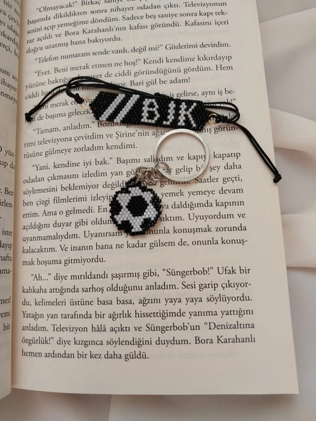 El Yapımı Miyuki Beşiktaş Bileklik Ve Anahtarlık - 5