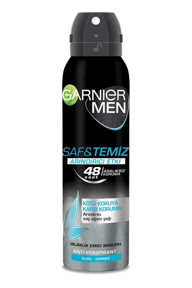 Men Saf Ve Temiz Aerosol 150 ml Arındırıcı Etki   3600542342094 - 2