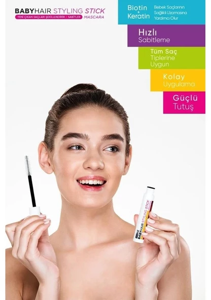 Mara Yeni Çıkan Saç Şekillendirici Stick Mascara 7 ML - 2