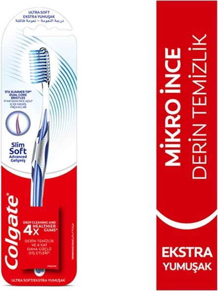 Colgate Visible White Maksimum Beyazlık Diş Macun 75 ml + Mikro Ince Advanced Manuel Diş Fırçası 2+1 - 2