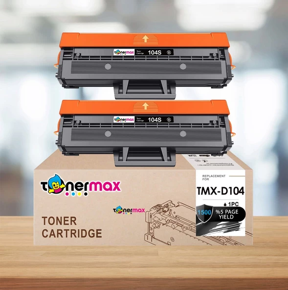 Samsung MLT-D104S Muadil Toner 2'li Avantaj Paket/ ML-1660 / ML-1665 / ML-1670 / ML-1675