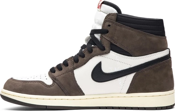 Nike Travis Scott x Air Jordan 1 Retro High OG 'Mocha' Spor Ayakkabı - Resim 3