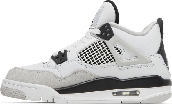 Nike Air Jordan Retro 4 Military Black Erkek Spor Ayakkabı - 3