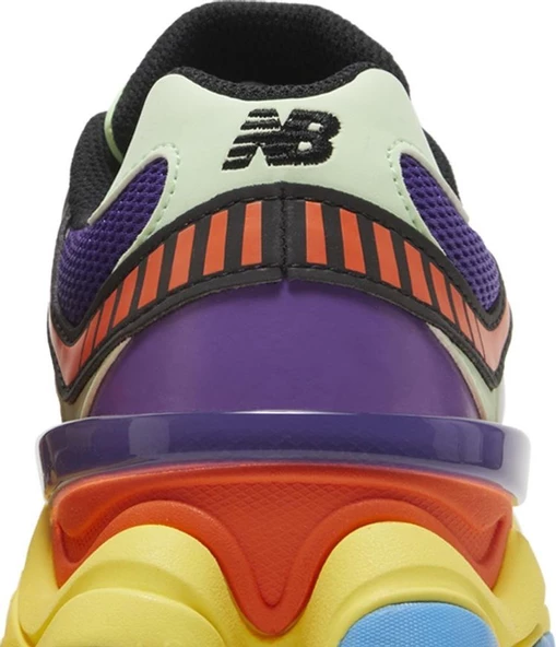 New Balance 9060 'Prism Purple Vibrant Spring' Spor Ayakkabı - Resim 7