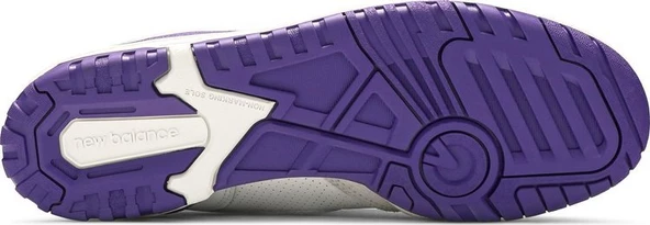 New Balance 550 White Purple Kadın Spor Ayakkabı - Resim 4