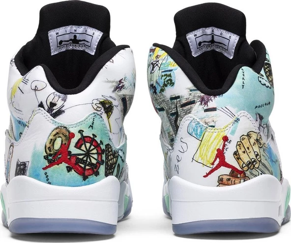 Nike Air Jordan 5 Wings (GS) “WINGS Spor Ayakkabı - Resim 6