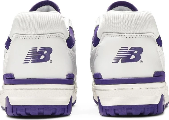 New Balance 550 White Purple Kadın Spor Ayakkabı - Resim 6
