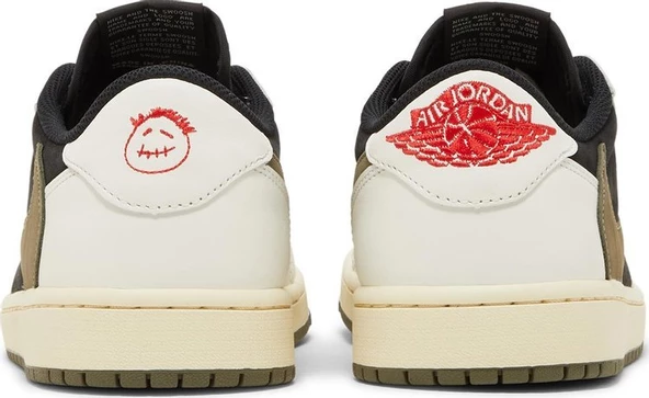 Nike Air Jordan 1 Low Olive x Travis Scott Erkek Spor Ayakkabı - 6