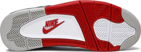 Nike Air Jordan Retro 4 Fire Red Erkek Spor Ayakkabı - 4