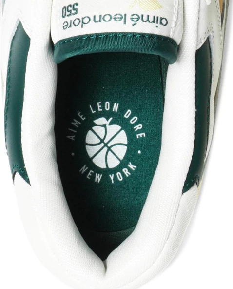 New Balance Aimé Leon Dore x 550 'Green Yellow' Erkek Spor Ayakkabı - Resim 10