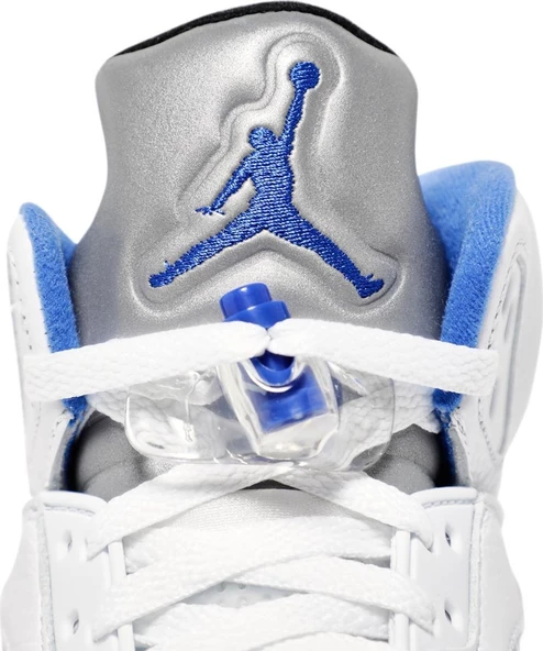 Nike Air Jordan 5 Retro 'Stealth 2.0' Spor Ayakkabı - Resim 10