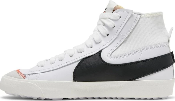 Nike Blazer Mid 77 Jumbo White Black Erkek Spor Ayakkabı - 3