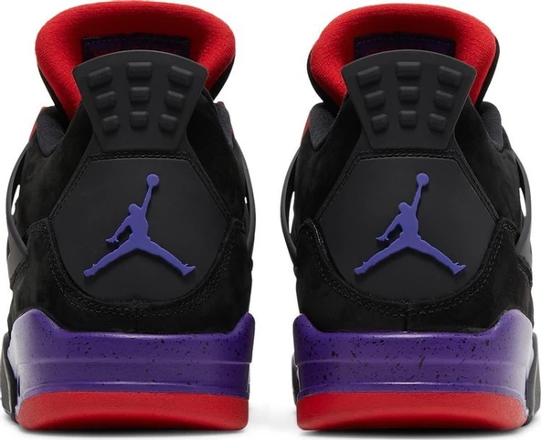 Nike Air Jordan Retro 4 Raptors Erkek Spor Ayakkabı - Resim 6