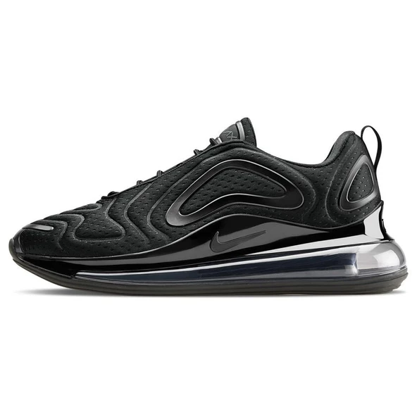 Nike Wmns Air Max 720 'Black Jersey Mesh' Spor Ayakkabı