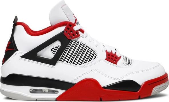 Nike Air Jordan Retro 4 Fire Red Erkek Spor Ayakkabı