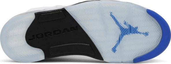 Nike Air Jordan 5 Retro 'Stealth 2.0' Spor Ayakkabı - Resim 4