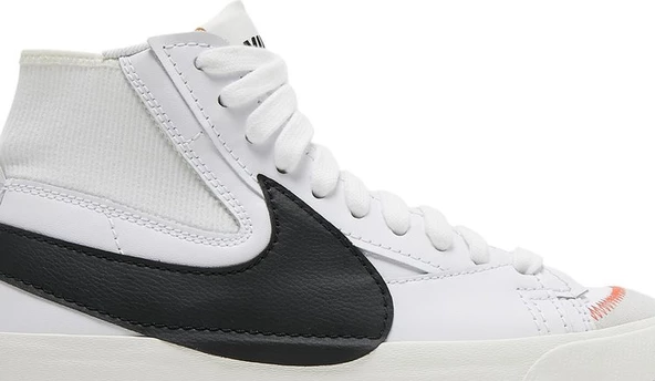 Nike Blazer Mid 77 Jumbo White Black Erkek Spor Ayakkabı - 2