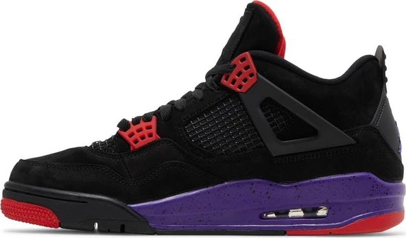 Nike Air Jordan Retro 4 Raptors Erkek Spor Ayakkabı - Resim 3