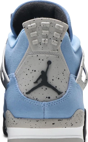 Nike Air Jordan 4 Retro 'University Blue' Spor Ayakkabı - Resim 7