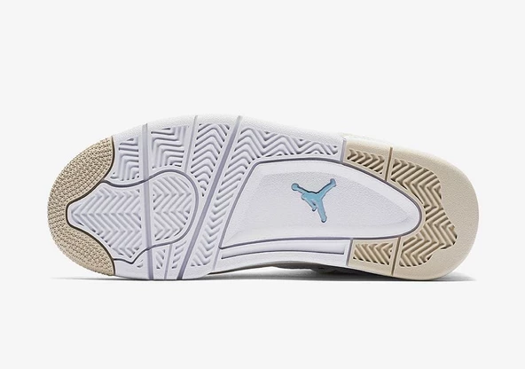 Nike Air Jordan Retro 4 Linen  Erkek Spor Ayakkabı - Resim 4