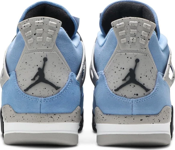 Nike Air Jordan 4 Retro 'University Blue' Spor Ayakkabı - Resim 6