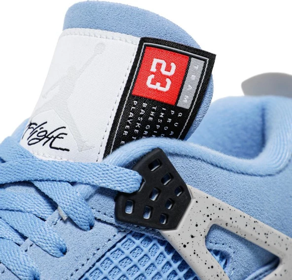Nike Air Jordan Retro 4 University Blue Erkek Spor Ayakkabı - 10