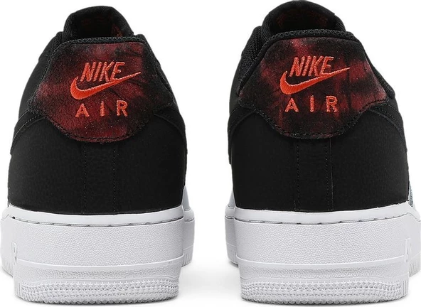 Nike Air Force 1 07 LV8 Siyah/Duman Grisi/Beyaz Erkek Spor Ayakkabı - Resim 6