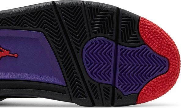Nike Air Jordan Retro 4 Raptors Erkek Spor Ayakkabı - Resim 5