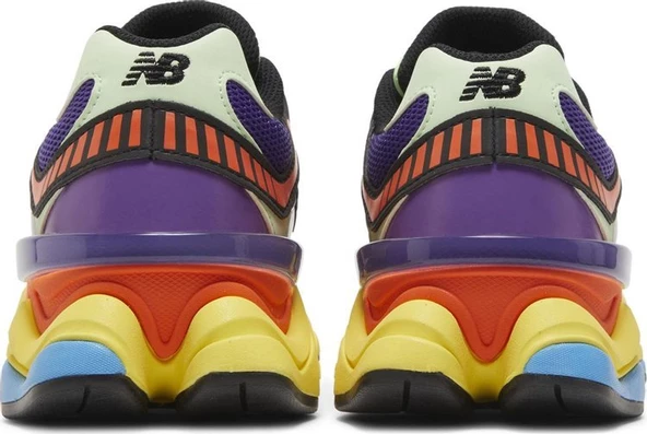 New Balance 9060 'Prism Purple Vibrant Spring' Spor Ayakkabı - Resim 6