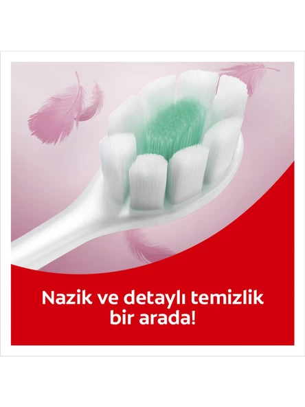 Colgate Visible White Maksimum Beyazlık Diş Macun 75 ml +Foamsoft Diş Eti Masajı Yumuşak Fırça 4+2 - 2