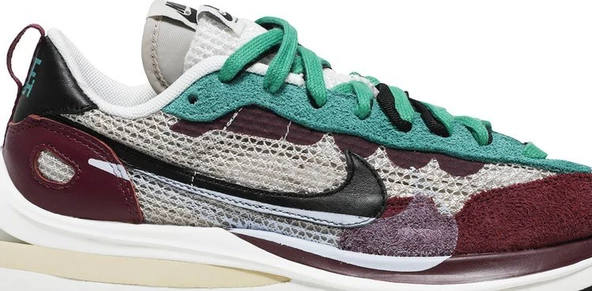 Nike x Sacai Vaporwaffle Villain Red  Spor Ayakkabı - 2