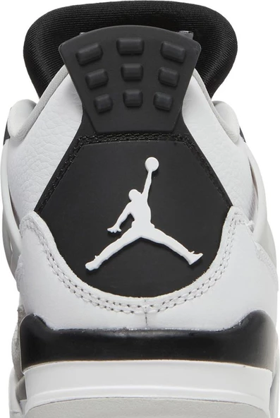Nike Air Jordan 4 Retro GS 'Military Black' Erkek Spor Ayakkabı - 7