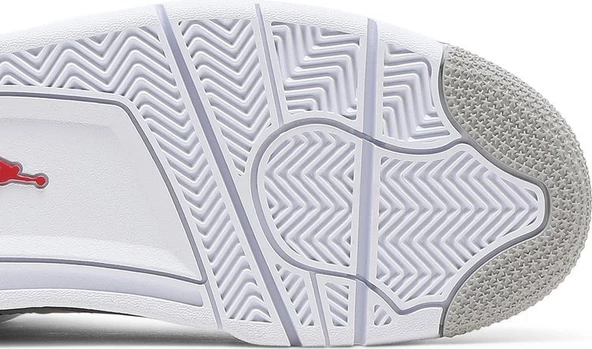 Nike Air Jordan Retro 4 White Oreo Erkek Spor Ayakkabı - Resim 5