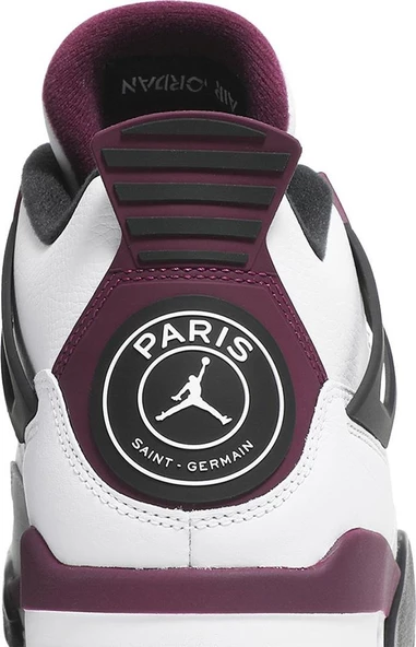 Nike Air Jordan Retro 4 PSG Erkek Spor Ayakkabı - Resim 7
