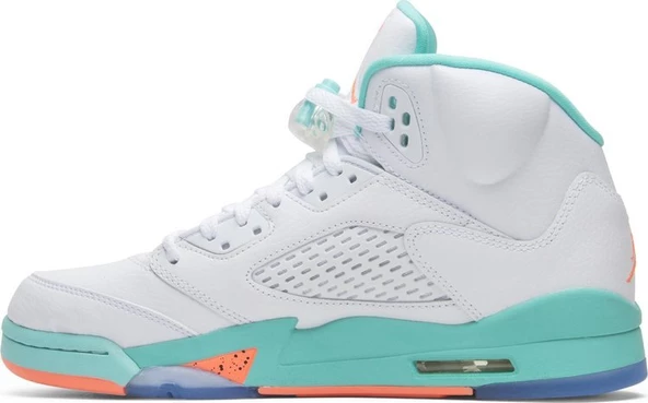 Nike Air Jordan 5 Retro GS 'Light Aqua' Spor Ayakkabı - 3