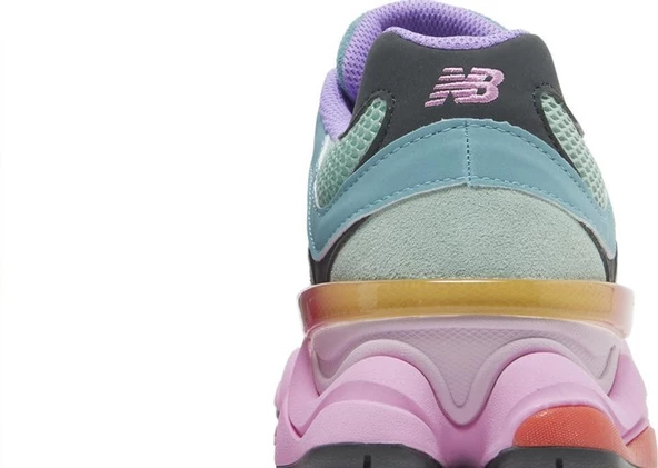 New Balance 9060 Warped Multi-Color Spor Ayakkabı - Resim 7