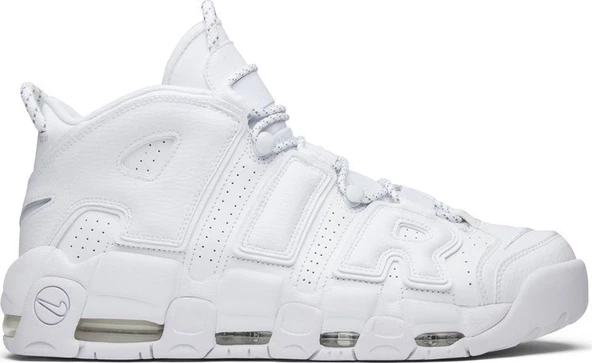 Nike Air More Uptempo 'Triple White' Spor Ayakkabı