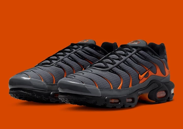 Nike Air Max Plus Grey Orange  Erkek Spor Ayakkabı ürün görseli 1