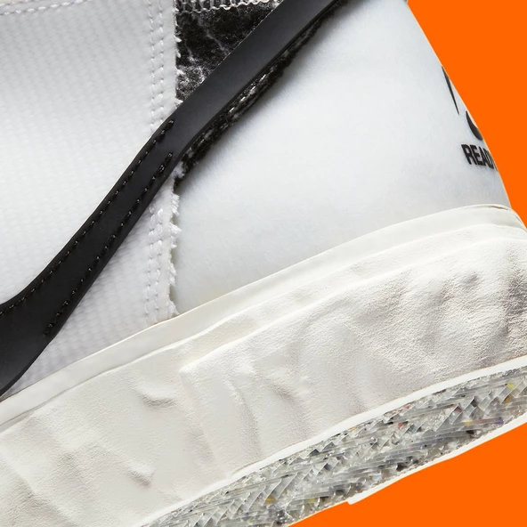 Nike Blazer Mid x Readymade White Erkek Spor Ayakkabı - Resim 5